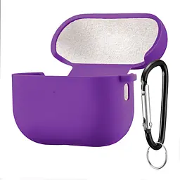 Чохол Silicone Case 2,5mm with microfiber for AirPods Pro 2 Purple