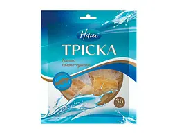 Сушена риба НАШ Тріска солоно-сушена