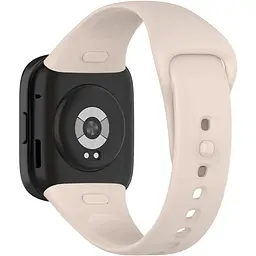 Силіконовий ремінець BeCover для Xiaomi Redmi Watch 3 Beige (710963) - мініатюра 2