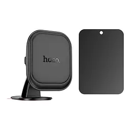 Автотримач HOCO H30 Brilliant magnetic car holder(center console) чорний - мініатюра 2