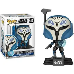 Фігурка Зоряні війни Бо Катан-Крайз Funko Pop Star Wars Bo Katan-Kryze 10 см FP SW 412
