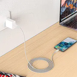 Зарядний адаптер 18W QC3.0 з кабелем Micro USB 2 м для Samsung, Huawei та Motorola - мініатюра 5