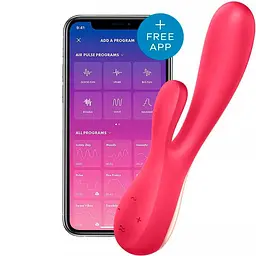 Смарт-вібратор кролик Satisfyer Mono Flex Red (SO3900) [95329]