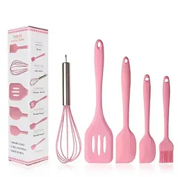 Набір кухонного приладдя kitchenWare 5 предметів, pink