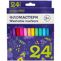 Фломастери Malevaro 24 кольори 24 шт. (764019ML)