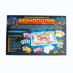 Настільна економічна гра Монополія 10120186 ігрове поле, картки, фішки - мініатюра 2