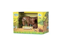 Набір тварин KIDS TEAM ANIMALS Сафарі Q9899-A20 Тигриця та тигренята - мініатюра 4