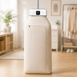 Вертикальна електросушарка для одягу з гарячим повітрям Grant dryer AND XL-1187 / Побутова електрична сушарка для білизни з чохлом та таймером