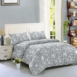 Комплект постільної білизни Soho Shades Silver Євро 200x220 см сірий (Y1216-3-1)