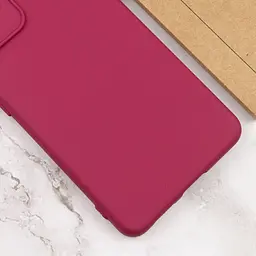 Чохол Silicone Cover Lakshmi Full Camera (A) для Xiaomi Poco F5 Pro Бордовий / Marsala - мініатюра 3