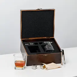 Подарунковий набір Whiskey Stones "Сталевий" №2 Baltic - мініатюра 3