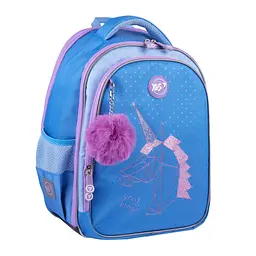 Рюкзак шкільний YES S-111 Your Magic Unicorn 38х29х18 см Блакитний (559893)