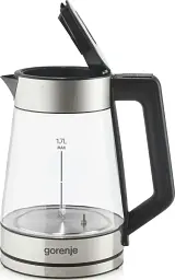 Електрочайник Gorenje K17TRG (KEG8060B-GS) UA - мініатюра 5