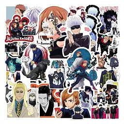 Стікерпак GeekLand Jujutsu Kaisen 50 штук - мініатюра 2