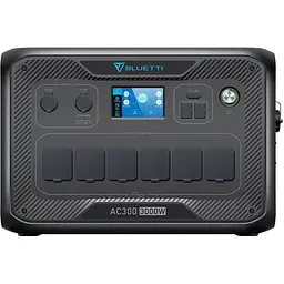Комплект зарядної станції Bluetti AC300 + battery module B300K - мініатюра 2