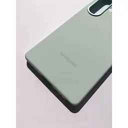 Оригінальний протиударний силіконовий чохол Samsung Silicone Case для Galaxy S25 Ultra Mint EF-PS938CMEGWW - мініатюра 8