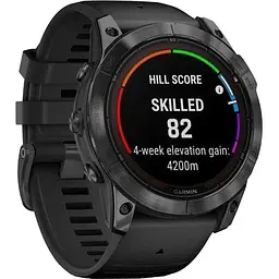 Смарт-годинник Garmin Fenix 7X Pro Solar Slate Gray w. Black Band (010-02778-00/01) - мініатюра 6