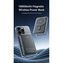 Павербанк Vention Magnetic Wireless Black 10 000 mAh / 20 Вт (FHNB0) - мініатюра 6