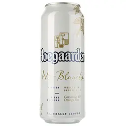 Уцінка. Пиво світле Hoegaarden Wit Blanche нефільтроване пастеризоване 4.9% 0.5 л (478563)