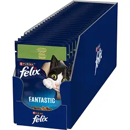 Вологий корм для котів Felix Fantastic з кроликом в желе 85 г - мініатюра 4