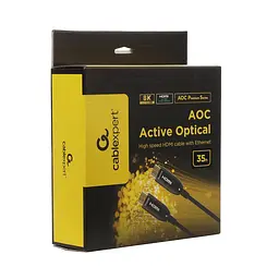 Кабель Cablexpert HDMI - HDMI V 2.1 (M/M), 35 м, Black (CCBP-HDMI8K-AOC-35M-EU) - мініатюра 2