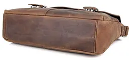 Сумка чоловіча 14420 Vintage коричнева - мініатюра 7