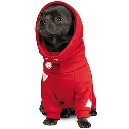 Худі для собак Pet Fashion Snoodie SM червоний - мініатюра 2