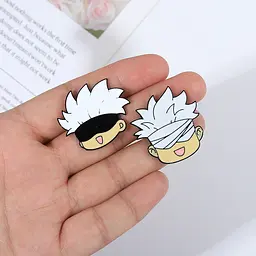 Значок Магічна битва Сатору Годжо Jujutsu Kaisen Satoru Gojo 3 см P JK 08 - мініатюра 3