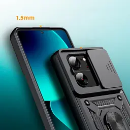 Панель BeCover Military для Xiaomi 13T/13T Pro Black (710557) - мініатюра 2