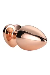 Анальна пробка Gleaming Love Gold Plug L 9.5 см (золотий) - мініатюра 4