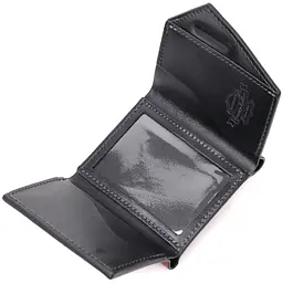Шкіряний жіночий гаманець GRANDE PELLE 10х9,7х1 см acs0027015 - мініатюра 5