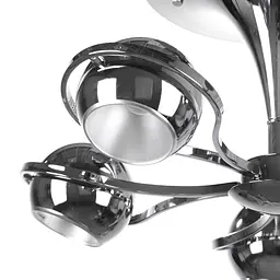 Люстра стельова Brille в спальню E14 40W CH (BL-300S/5) - мініатюра 3