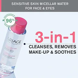 Міцелярна термальна вода Uriage Thermal Micellar Water для чутливої шкіри 250 мл - мініатюра 4