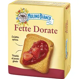 Тости Mulino Bianco Fette Dorate 315 г 32 шт. - мініатюра 2