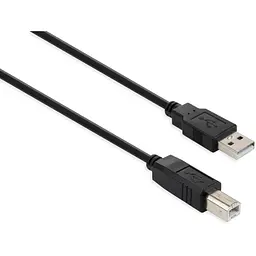 Кабель для принтера USB 2.0 AM/BM 5.0 m Vinga (VCPUSBAMBM5BK)