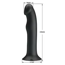Вібратор - Pretty Love Murray Vibrator Black - мініатюра 4