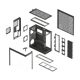 Корпус для ПК HAVN HS 420 Base Edition Black (HVN-CA-HS420-06) - мініатюра 2