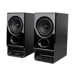 Комп'ютерні колонки 2.0 Edifier R-20-BT 5W USB-C, AUX, Bluetooth Black - мініатюра 1