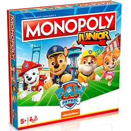 Настільна гра PAW PATROL Movie - Monopoly Junior EN (Щенячий патруль)