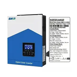 Гібридний сонячний інвертор EASUN POWER ISolar-SMH-II 2.2KW - мініатюра 7