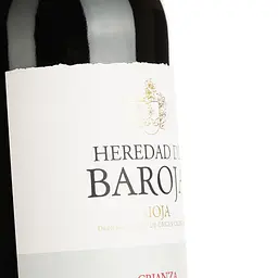 Вино Heredad de Baroja D.O. Crianza червоне сухе 0.75 л - мініатюра 3