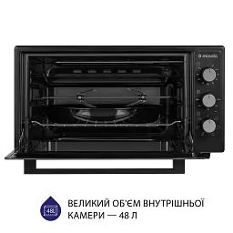 Електрична піч Minola FOET 4815 BL - мініатюра 2