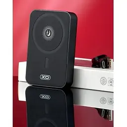 Зовнішній акумулятор XO PR231 magnetic 15W 10000mAh магнітний чорний 6920680851454 - мініатюра 6