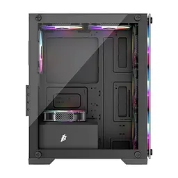 Корпус для ПК 1stPlayer X2-M-BK-4F1 - мініатюра 3
