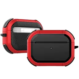 Футляр протиударний Black ed. для навушників Airpods Pro 3 Red