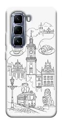 TPU чохол Demsky Lviv spirit для Infinix Hot 50 Pro