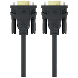 Кабель мультимедійний VGA M to VGA M 1.0m 1080p60Hz black HP (HP_DHC-VG100-1M)