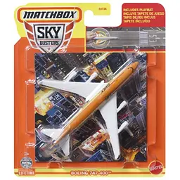 Літачок Matchbox з килимком для гри в асортименті (HHT34) - мініатюра 8