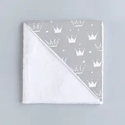 Пелюшка багаторазова Cosas непромокаюча Grey Crown 70х120 см, сіра - мініатюра 2