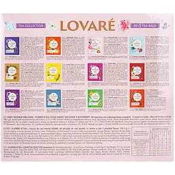 Набір чай чорний Lovare Портфельчик 12 видів 60 шт. х 2 г (659005) - мініатюра 4